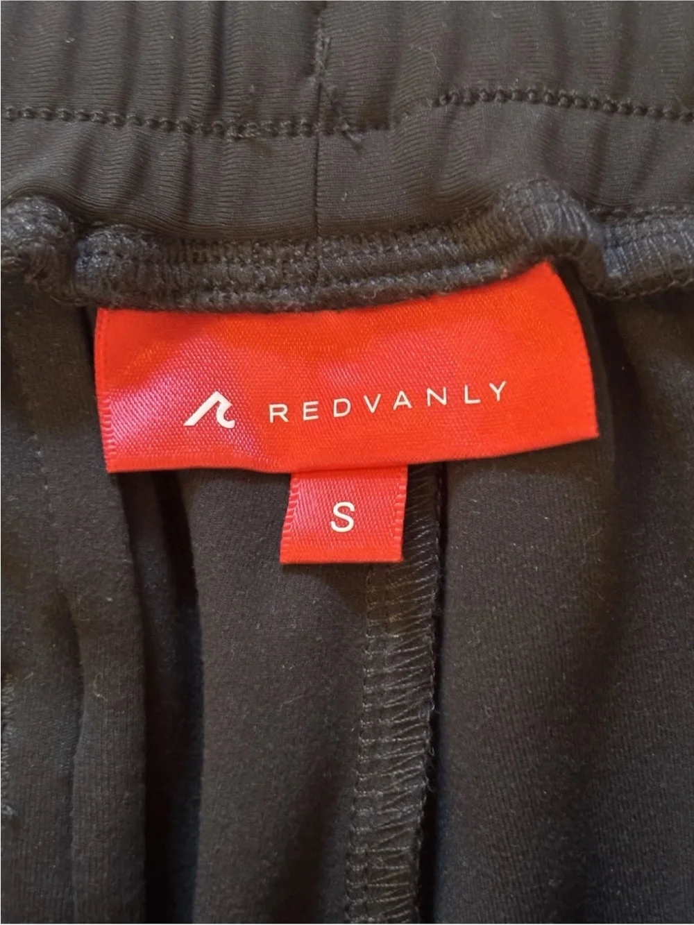 Redvanly Black Golf Jogger Pants Women’s Small Stretch Travel Athleisure Per
